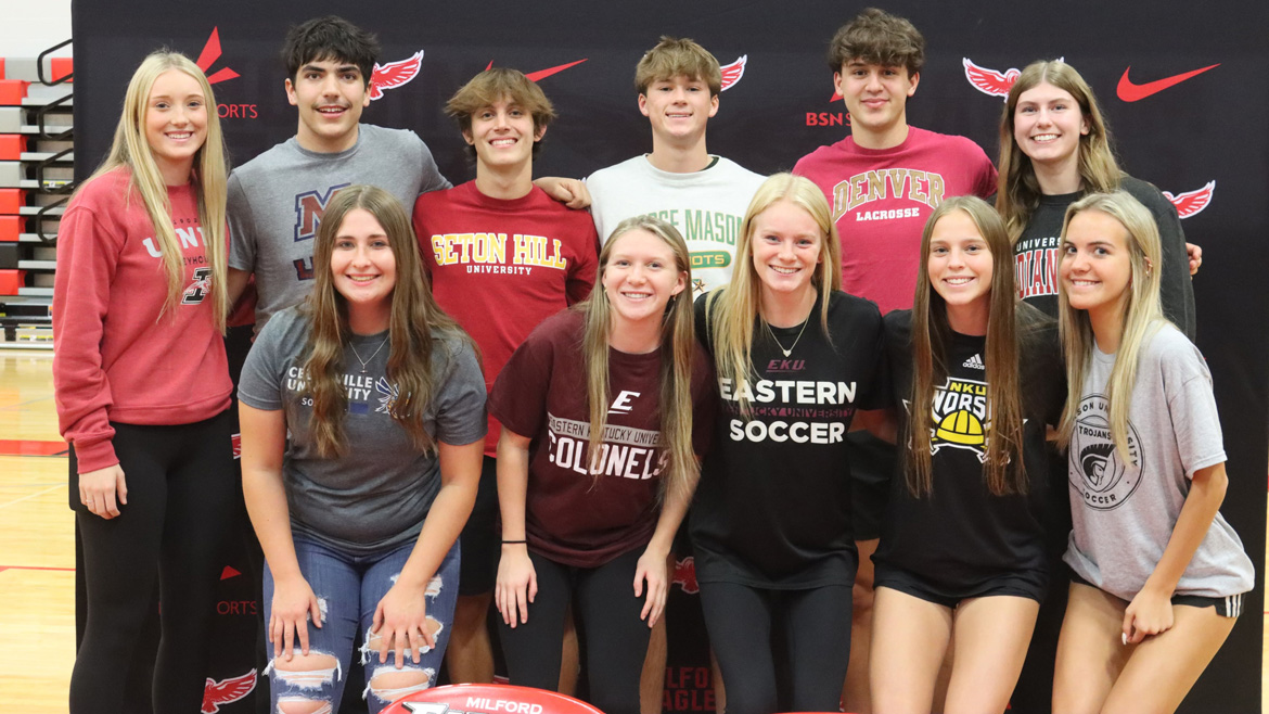 Congratulations to our Fall 2023 College Signees!